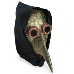 Halbmaske Pestmaske mit...