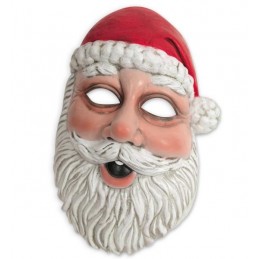 Halbmaske Santa Claus -...