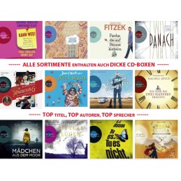 100CD Sortiment Hörbücher...