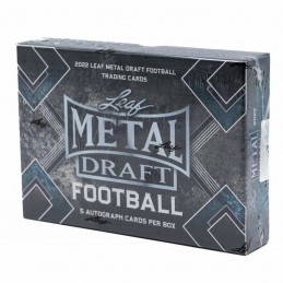 Leaf Metal Draft Football...