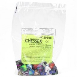 Chessex Gemini Bags of 50...