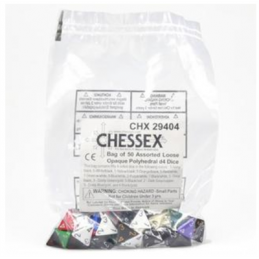 Chessex Opaque Bags of 50...